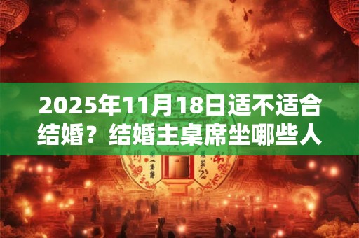 2025年11月18日适不适合结婚？结婚主桌席坐哪些人？