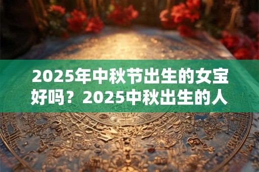 2025年中秋节出生的女宝好吗？2025中秋出生的人什么性格？