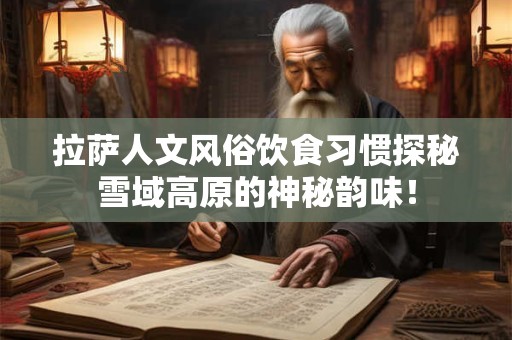 拉萨人文风俗饮食习惯探秘雪域高原的神秘韵味！