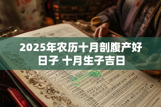 2025年农历十月剖腹产好日子 十月生子吉日