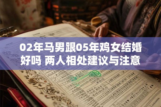 02年马男跟05年鸡女结婚好吗 两人相处建议与注意事项