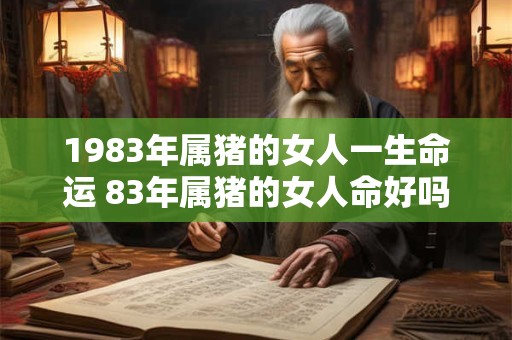 1983年属猪的女人一生命运 83年属猪的女人命好吗