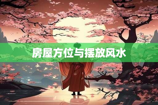 房屋方位与摆放风水