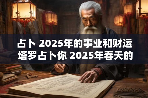 占卜 2025年的事业和财运 塔罗占卜你 2025年春天的事业运