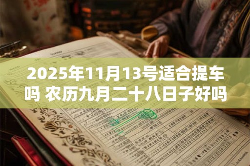 2025年11月13号适合提车吗 农历九月二十八日子好吗