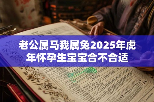 老公属马我属兔2026年虎年怀孕生宝宝合不合适 老公属马我属兔2026年虎年怀孕生宝宝合不合适