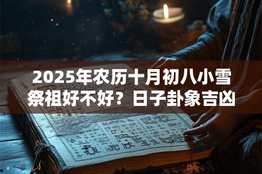 2025年农历十月初八小雪祭祖好不好?日子卦象吉凶? 2025年农历十月初八小雪祭祖好不好?日子卦象吉凶?