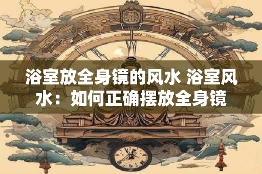 浴室放全身镜的风水 浴室风水：如何正确摆放全身镜