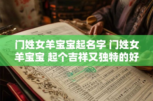 门姓女羊宝宝起名字 门姓女羊宝宝 起个吉祥又独特的好名字 门姓女羊宝宝起名字 门姓女羊宝宝 起个吉祥又独特的好名字