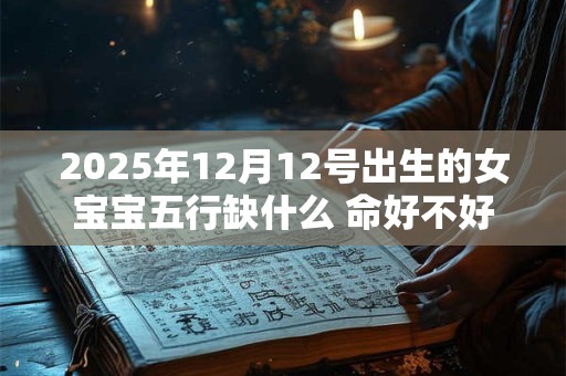 2025年12月12号出生的女宝宝五行缺什么 命好不好