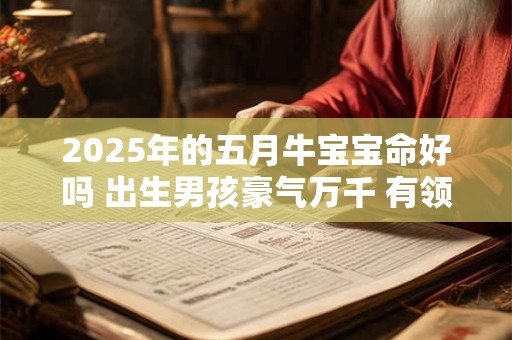 2025年的五月牛宝宝命好吗 出生男孩豪气万千 有领导风范