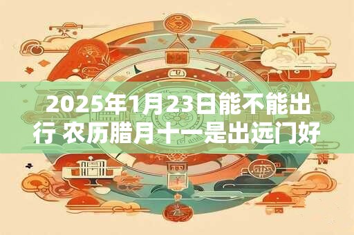 2025年1月23日能不能出行 农历腊月十一是出远门好日子吗 2025年1月23日能不能出行 农历腊月十一是出远门好日子吗