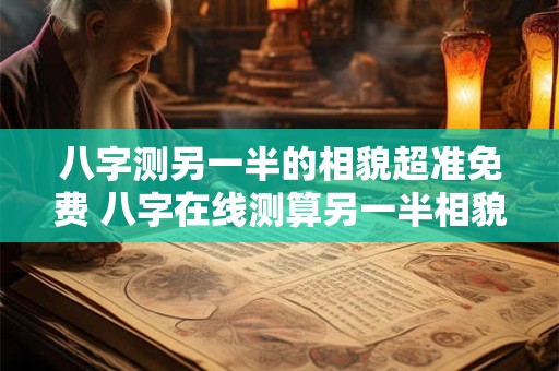 八字测另一半的相貌超准免费 八字在线测算另一半相貌 八字测另一半的相貌超准免费 八字在线测算另一半相貌
