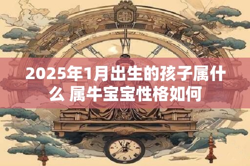 2025年1月出生的孩子属什么 属牛宝宝性格如何