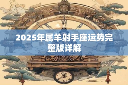 2025年属羊射手座运势完整版详解