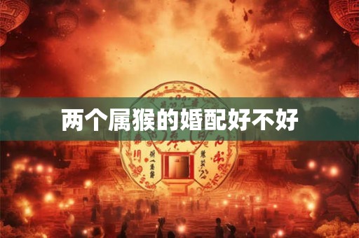 两个属猴的婚配好不好
