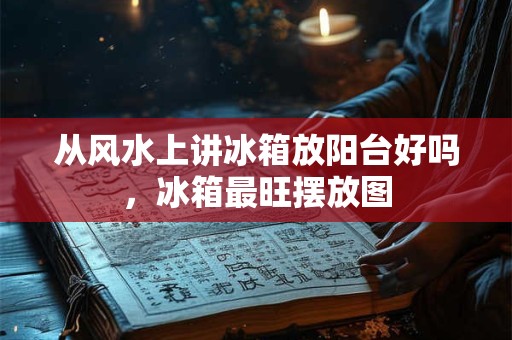 从风水上讲冰箱放阳台好吗，冰箱最旺摆放图