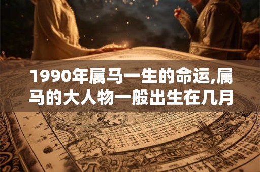 1990年属马一生的命运,属马的大人物一般出生在几月