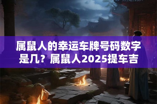 属鼠人的幸运车牌号码数字是几？属鼠人2025提车吉日查询
