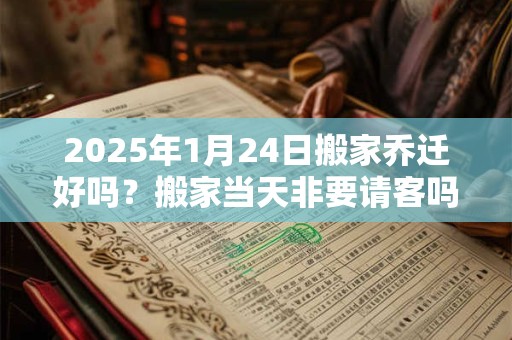 2025年1月24日搬家乔迁好吗？搬家当天非要请客吗？