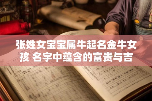 张姓女宝宝属牛起名金牛女孩 名字中蕴含的富贵与吉祥