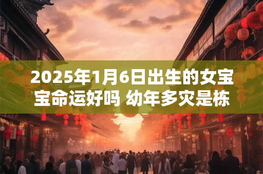 2025年1月6日出生的女宝宝命运好吗 幼年多灾是栋梁之材