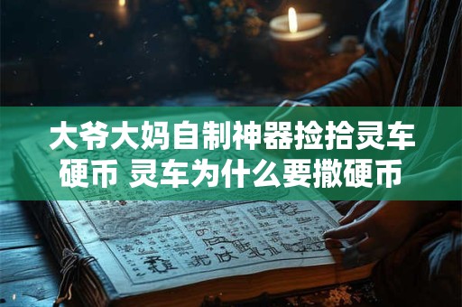 大爷大妈自制神器捡拾灵车硬币 灵车为什么要撒硬币