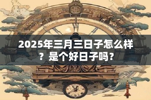 2025年三月三日子怎么样？是个好日子吗？