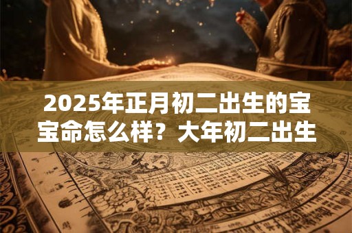 2025年正月初二出生的宝宝命怎么样？大年初二出生的明星