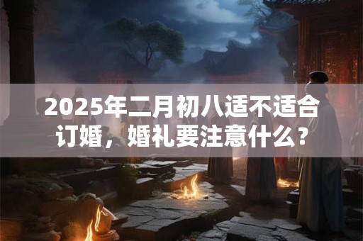2025年二月初八适不适合订婚，婚礼要注意什么？