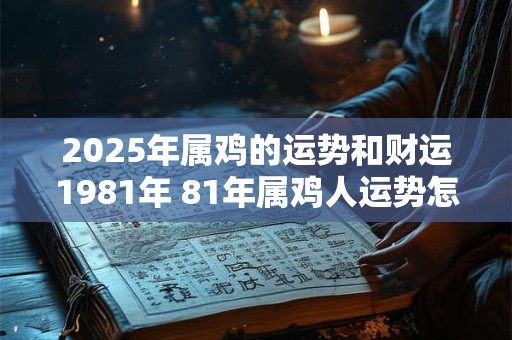2025年属鸡的运势和财运1981年 81年属鸡人运势怎么样