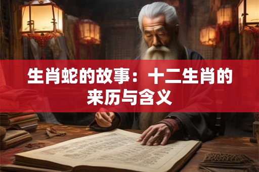 生肖蛇的故事：十二生肖的来历与含义