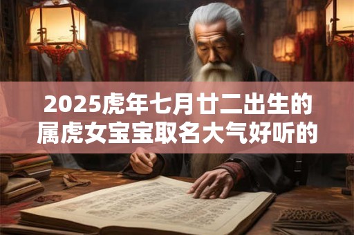 2025虎年七月廿二出生的属虎女宝宝取名大气好听的 2025虎年七月廿二出生的属虎女宝宝取名大气好听的