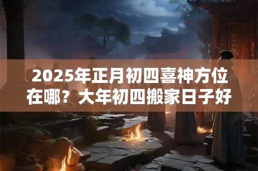 2025年正月初四喜神方位在哪？大年初四搬家日子好不好？