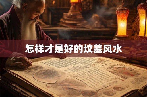 怎样才是好的坟墓风水