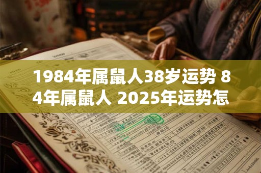 1984年属鼠人38岁运势 84年属鼠人 2025年运势怎么样