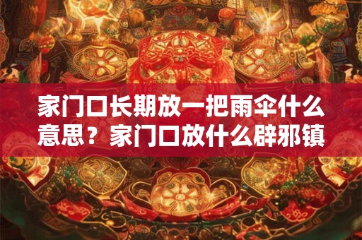 家门口长期放一把雨伞什么意思？家门口放什么辟邪镇宅？