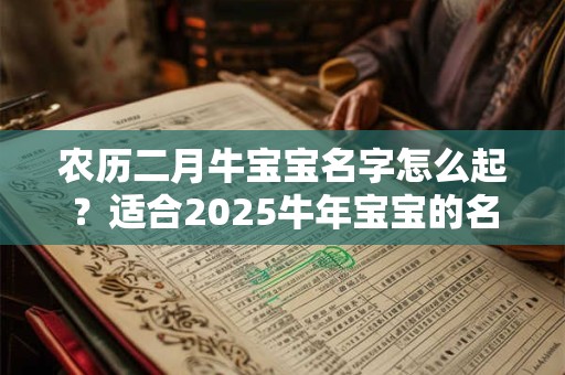 农历二月牛宝宝名字怎么起？适合2025牛年宝宝的名字