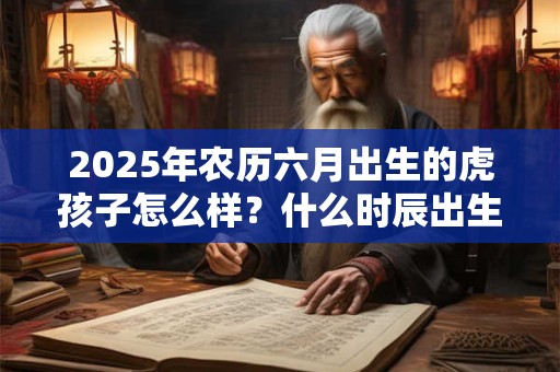 2025年农历六月出生的虎孩子怎么样？什么时辰出生好