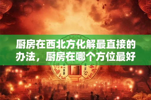 厨房在西北方化解最直接的办法，厨房在哪个方位最好？