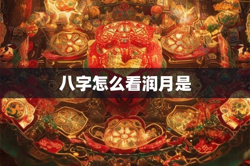 八字怎么看润月是
