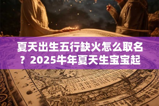 夏天出生五行缺火怎么取名？2025牛年夏天生宝宝起名