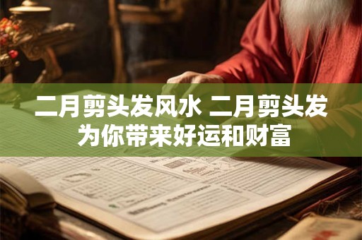 二月剪头发风水 二月剪头发 为你带来好运和财富