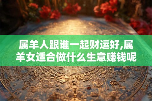 属羊人跟谁一起财运好,属羊女适合做什么生意赚钱呢