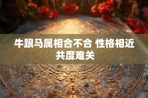牛跟马属相合不合 性格相近 共度难关 牛跟马属相合不合 性格相近 共度难关