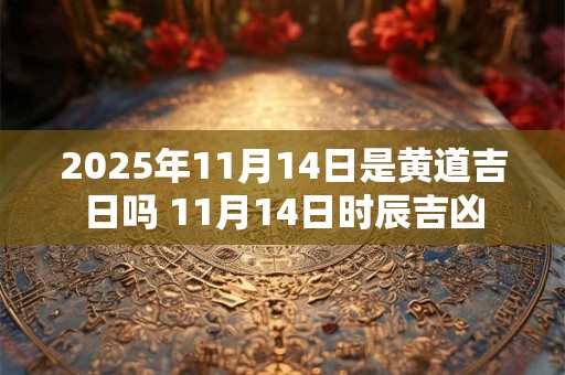 2025年11月14日是黄道吉日吗 11月14日时辰吉凶 2025年11月14日是黄道吉日吗 11月14日时辰吉凶