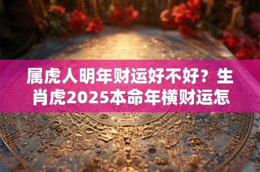 属虎人明年财运好不好？生肖虎2025本命年横财运怎么样