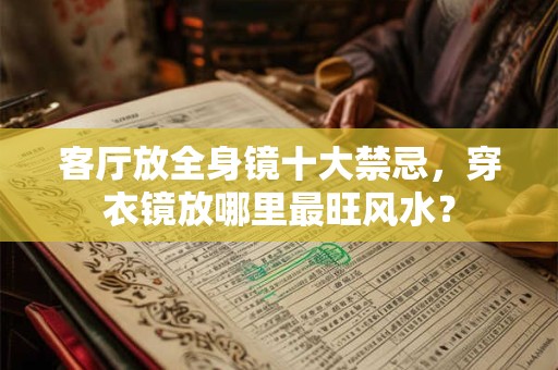客厅放全身镜十大禁忌，穿衣镜放哪里最旺风水？