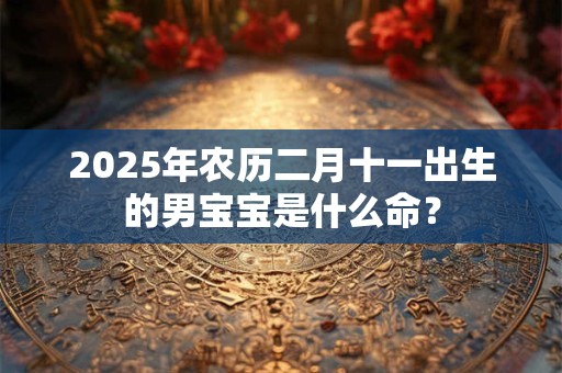 2025年农历二月十一出生的男宝宝是什么命？