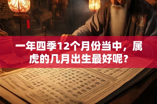 一年四季12个月份当中，属虎的几月出生最好呢？